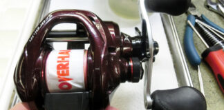 シマノ 14 スコーピオン200HG 右 (032256) メンテナンス修理写真