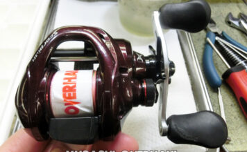 メンテナンス日記#2008:シマノ 14 スコーピオン200HG 右 (032256) ハンドル重い シマノ 14 スコーピオン200HG 右 (032256) メンテナンス修理写真