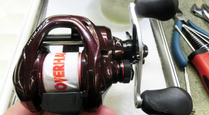 シマノ 14 スコーピオン200HG 右 (032256) メンテナンス修理写真