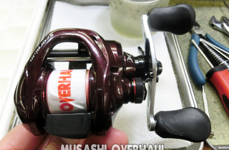 シマノ 14 スコーピオン200HG 右 (032256) メンテナンス修理写真