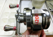 メンテナンス日記#2013:シマノ 19 カルカッタ コンクエスト DC 201 左 (039798) (4969363039798) 定期メンテナンス希望 シマノ 19 カルカッタ コンクエスト DC 201 左 (039798) メンテナンス修理写真