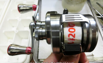 メンテナンス日記#2013:シマノ 19 カルカッタ コンクエスト DC 201 左 (039798) (4969363039798) 定期メンテナンス希望 シマノ 19 カルカッタ コンクエスト DC 201 左 (039798) メンテナンス修理写真