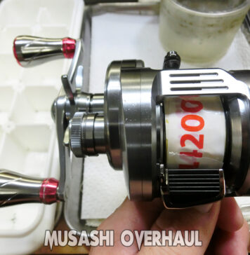 シマノ 19 カルカッタ コンクエスト DC 201 左 (039798) メンテナンス修理写真