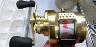 シマノ 21 カルカッタ コンクエスト 201HG (04239) メンテナンス修理写真