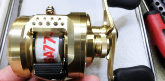 シマノ 21 カルカッタ コンクエスト 100 右 (04232) メンテナンス修理写真