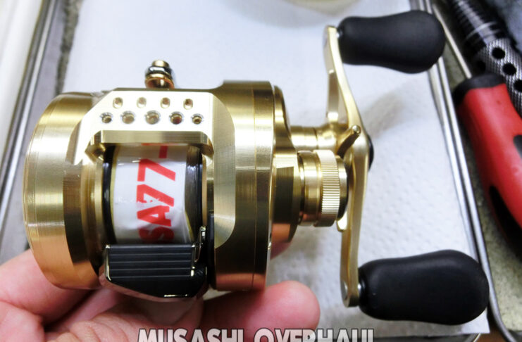 シマノ 21 カルカッタ コンクエスト 100 右 (04232) メンテナンス修理写真