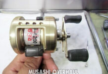 シマノ 97 カルカッタ100XT RH38 (01196) シュリシュリ異音修理