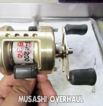 メンテナンス日記#2019:シマノ 97 カルカッタ100XT RH38 (01196) シュリシュリ異音 シマノ 97 カルカッタ100XT RH38 (01196) シュリシュリ異音修理