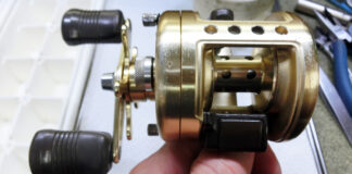 シマノ 99 カルカッタ 101XT (01263) メンテナンス修理写真