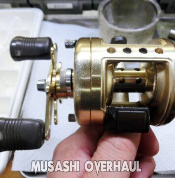 シマノ 99 カルカッタ 101XT (01263) メンテナンス修理写真