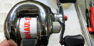 シマノ アンタレスAR (RH225) (017345) ハンドル逆転修理写真