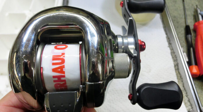 シマノ アンタレスAR (RH225) (017345) ハンドル逆転修理写真