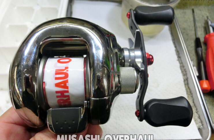 シマノ アンタレスAR (RH225) (017345) ハンドル逆転修理写真