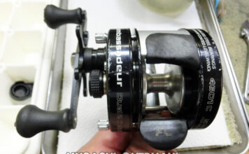 メンテナンス日記#2062:アブガルシア アンバサダー4601C Dual 2 Deals ハンドル重い アブガルシア アンバサダー4601C Dual 2 Deals メンテナンス修理写真