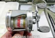 アブガルシア アンバサダー 5500-C3 メンテナンス修理写真