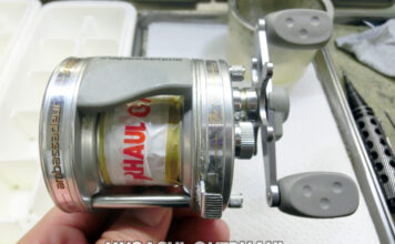 メンテナンス日記#2061:アブガルシア アンバサダー 5500-C3 ハンドル逆転 アブガルシア アンバサダー 5500-C3 メンテナンス修理写真