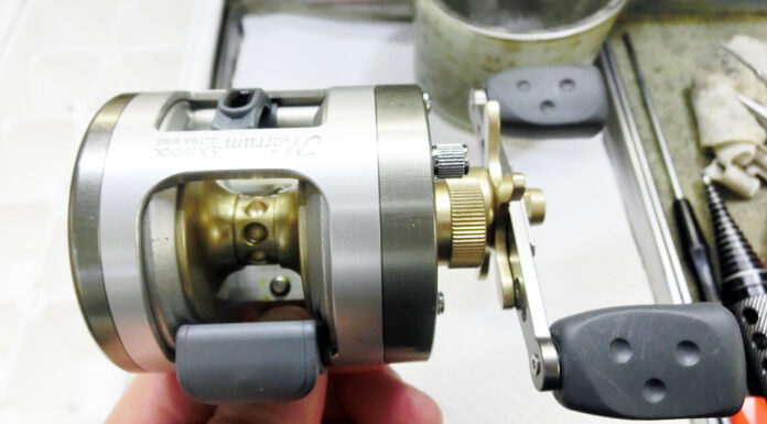 メンテナンス日記#2063:アブガルシア モラム SX1600C ウルトラマグ (1098620) ハンドル逆転 アブガルシア モラム SX1600C ウルトラマグ (1098620) ハンドル逆転修理写真