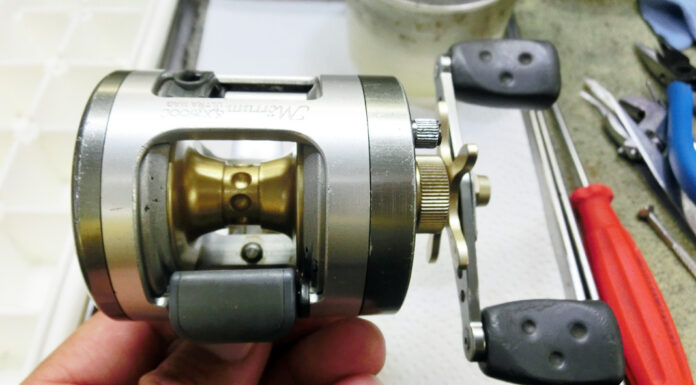 アブガルシア モラム SX3600C ウルトラマグ (シルバー) メンテナンス修理写真