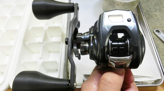 メンテナンス日記#2036:ダイワ 24 ティエラ AIR IC 100XHL (00631561) フルメンテ希望 ダイワ 24 ティエラ AIR IC 100XHL (00631561) メンテナンス修理写真