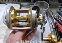 ダイワ 99 シーライン石鯛 Z40WH (00607816) 酷い巻き 修理写真