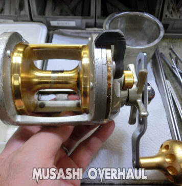 ダイワ 99 シーライン石鯛 Z40WH (00607816) 酷い巻き 修理写真