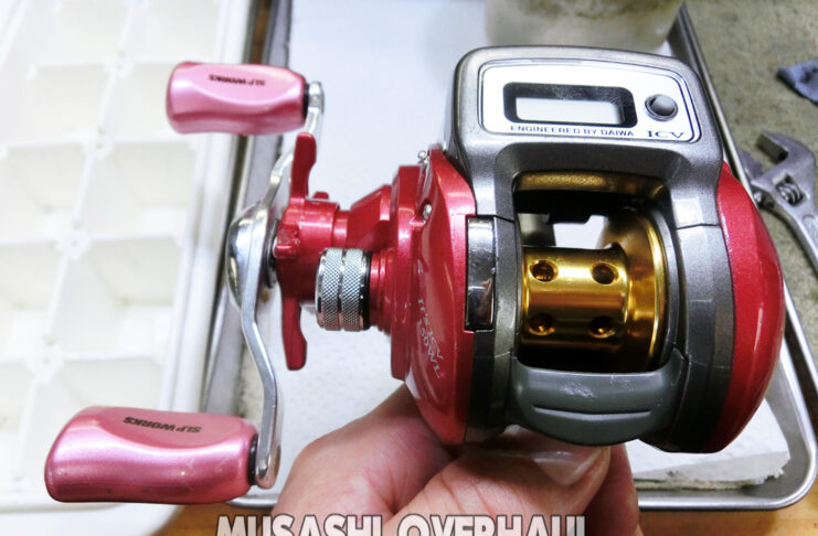 ダイワ イッツICV150WL (00614789) 内部が錆びでロック修理写真