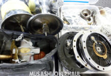 ペンインターナショナル リールセネター 7/0 分解修理写真