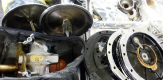 ペンインターナショナル リールセネター 7/0 分解修理写真