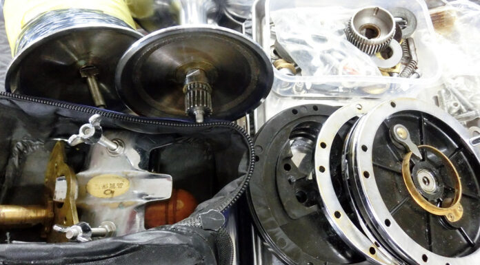 メンテナンス日記#2055:ペンインターナショナル リールセネター 7/0 途中まで自分で ペンインターナショナル リールセネター 7/0 分解修理写真