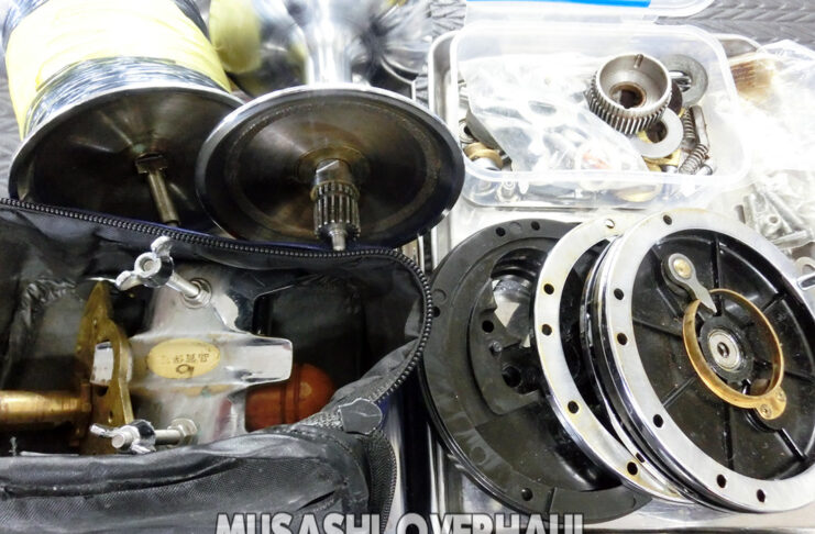 ペンインターナショナル リールセネター 7/0 分解修理写真