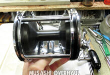 ペンインターナショナル リールセネター 9/0 メンテナンス修理写真