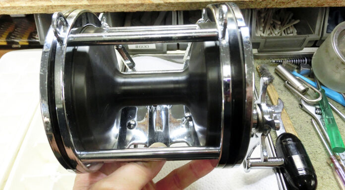 ペンインターナショナル リールセネター 9/0 メンテナンス修理写真