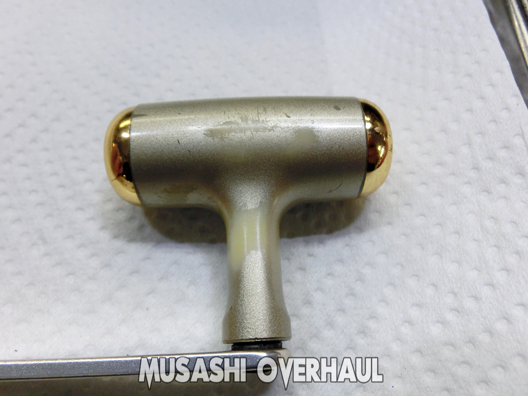 ダイワ ミリオネア CV-Z 300SF (00615003) ハンドル重い 修理写真