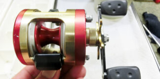 アブガルシア モラム SX3600C ウルトラマグ AE74 (レッド)修理写真