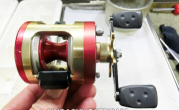 アブガルシア モラム SX3600C ウルトラマグ AE74 (レッド)修理写真