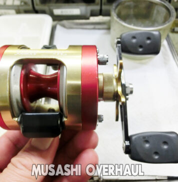 アブガルシア モラム SX3600C ウルトラマグ AE74 (レッド)修理写真