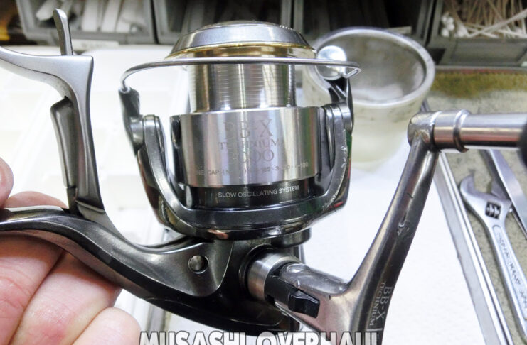 メンテナンス日記#2068:シマノ 01 BB-X テクニウム 3000 (015761) 回転重い 修理メンテナンス シマノ 01 BB-X テクニウム 3000 (015761) 回転重い メンテナンス修理写真