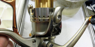 シマノ 04 BB-X TYPEII Mg 3000D (01893) メンテナンス修理写真