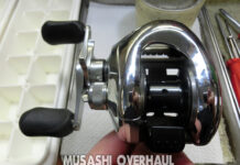 シマノ 06 アンタレスDC 左 (02005) ハンドル逆転修理写真