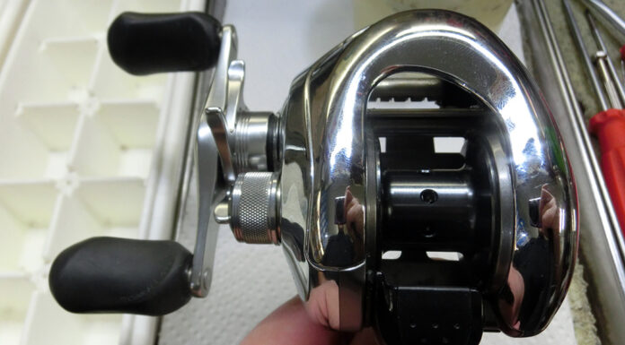 シマノ 06 アンタレスDC 左 (02005) ハンドル逆転修理写真