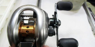 シマノ 07 メタニウム 右 (02117) ハンドル逆転修理写真