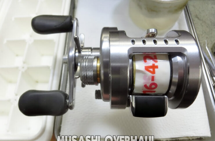 シマノ 10 カルカッタコンクエスト 101DC (02280) メンテナンス修理写真