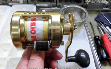 シマノ 04 カルカッタコンクエスト1000F (01855) メンテナンス修理写真