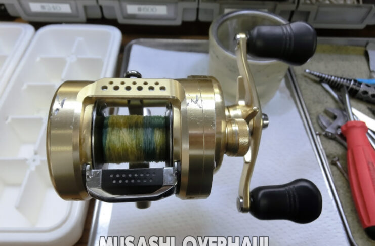 シマノ 15 カルカッタコンクエスト 400 (03361) (4969363033610) メンテナンス修理写真