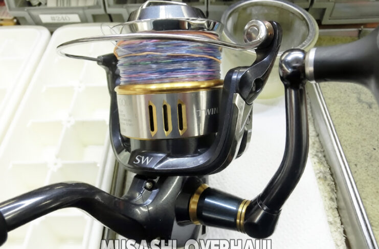 シマノ 15 ツインパワーSW 8000PG (03321) (4969363033215) メンテナンス修理写真