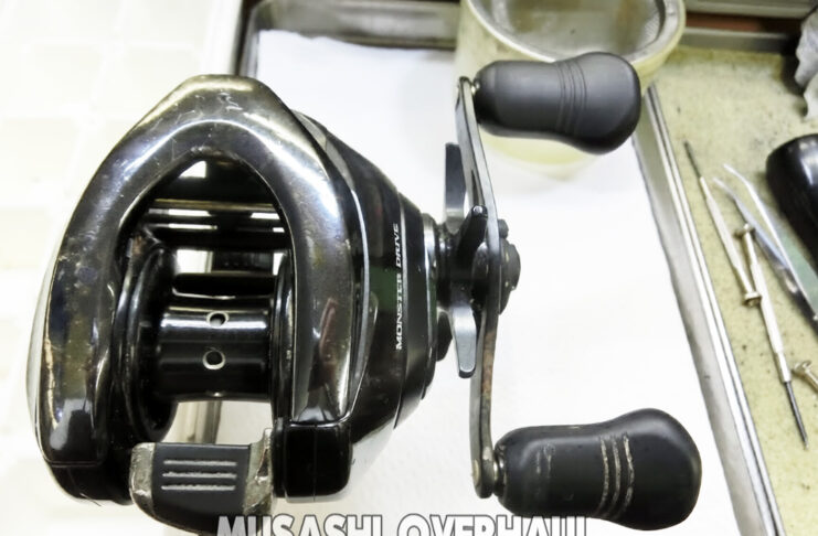 シマノ 18 アンタレスDCMDXG 右 (038746) (4969363038746) 水没 復旧修理写真