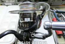 メンテナンス日記#2103:ダイワ 16 キャタリナ4500 (059573) (4960652060080) 正月休みに使うから急ぎ ダイワ 16 キャタリナ4500 (059573) (4960652060080) メンテナンス修理写真