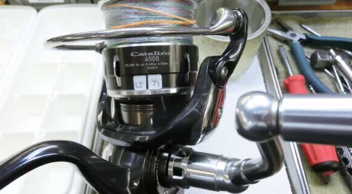 ダイワ 16 キャタリナ4500 (059573) (4960652060080) メンテナンス修理写真