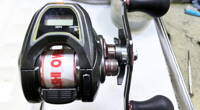 ダイワ 紅牙 X IC 右 (00630016) (4550133020933) メンテナンス修理写真