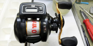 ダイワ ライトゲームICV150H (00614805) (4960652992817) メンテナンス修理写真